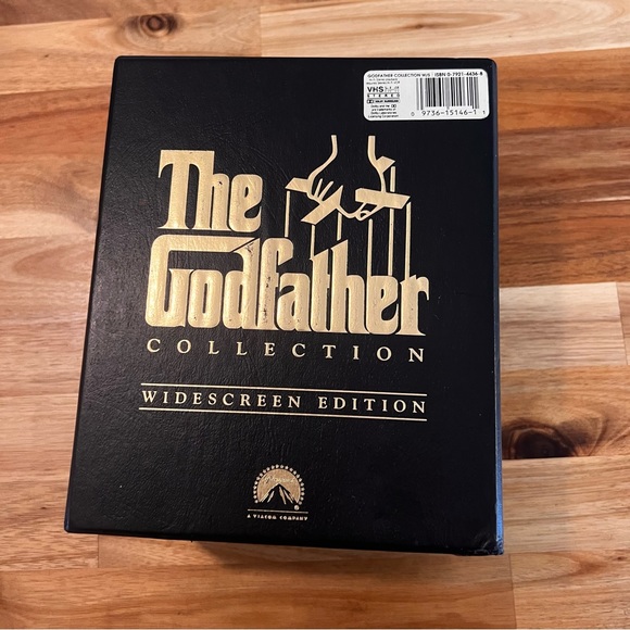The Godfather Trilogy Collection VHS Tapes  and Box Set 1997 L021022 Used - Picture 1 of 4
